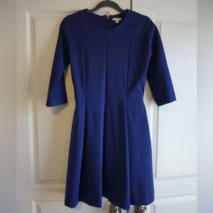 Vintage Gap Blue MIDI Pleated Dress